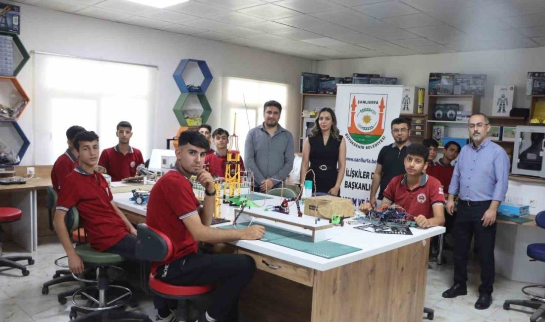 Şanlıurfa Büyükşehir Belediyesi, gençleri teknolojiyle buluşturuyor. Yenice Toplum Merkezi’nde her