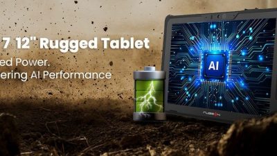 RuggON, 12 inçlik tamamen dayanıklı bir tablet olan ve Intel