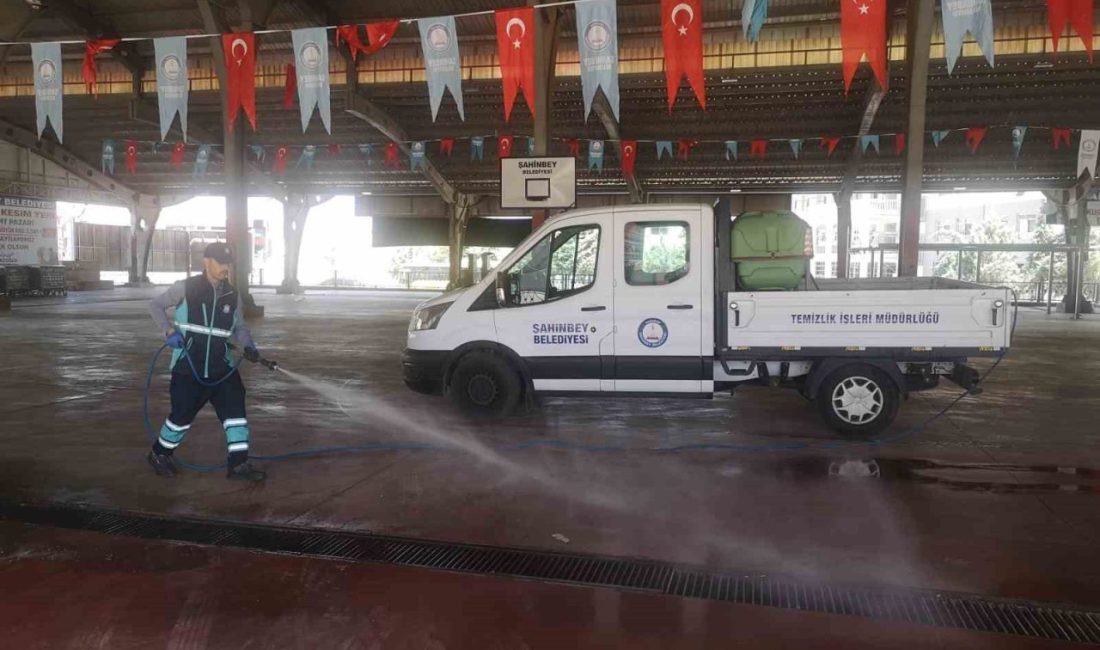 Şahinbey Belediyesi Kurban Bayramında örnek uygulama Şahinbey Belediyesi, Kurban Bayramı süresince hem çevre temizliğini sağlamak hem