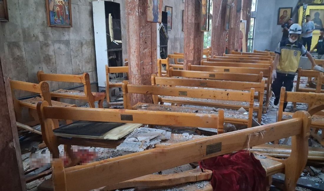 Suriye’de kiliseye saldırı Suriye’nin başkenti Şam’da bulunan bir kiliseye bombalı intihar saldırısı düzenlendi.