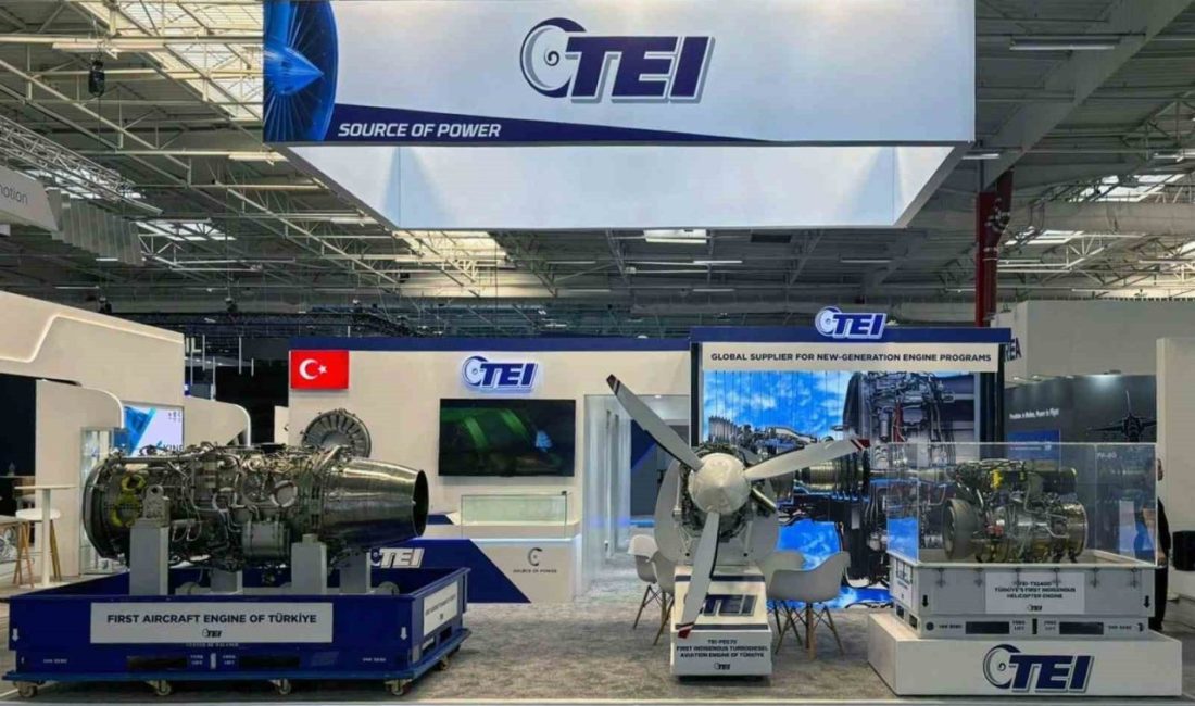 Türkiye’nin havacılık motorlarındaki lider şirketi TEI, 16-22 Haziran tarihleri arasında