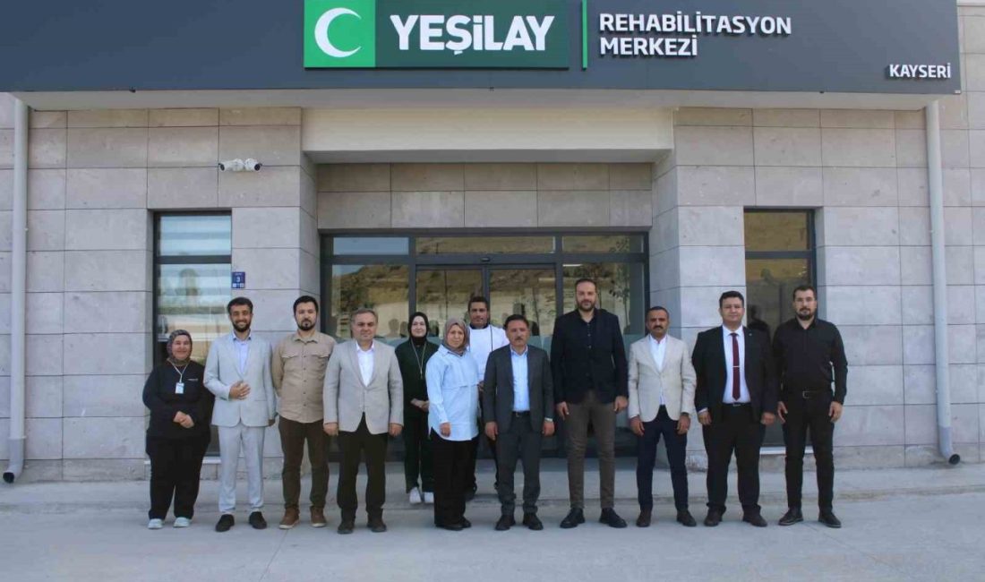 Kayseri Valisi Gökmen Çiçek; yakın zamanda faaliyete geçen Kayseri Yeşilay