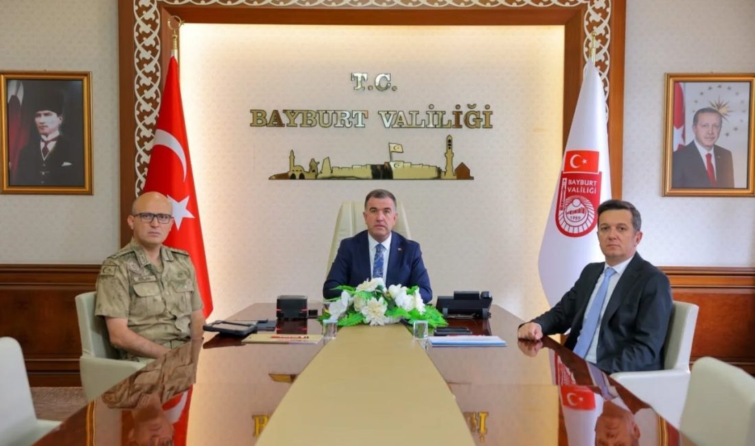 Bayburt Valisi Mustafa Eldivan, İçişleri Bakanı Ali Yerlikaya başkanlığında gerçekleştirilen