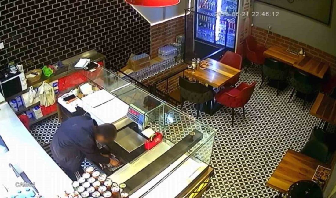 Van’da börekçide hırsızlık kameraya yansıdı Van’ın en işlek noktalarından biri olan Cumhuriyet Caddesi’nde bulunan bir