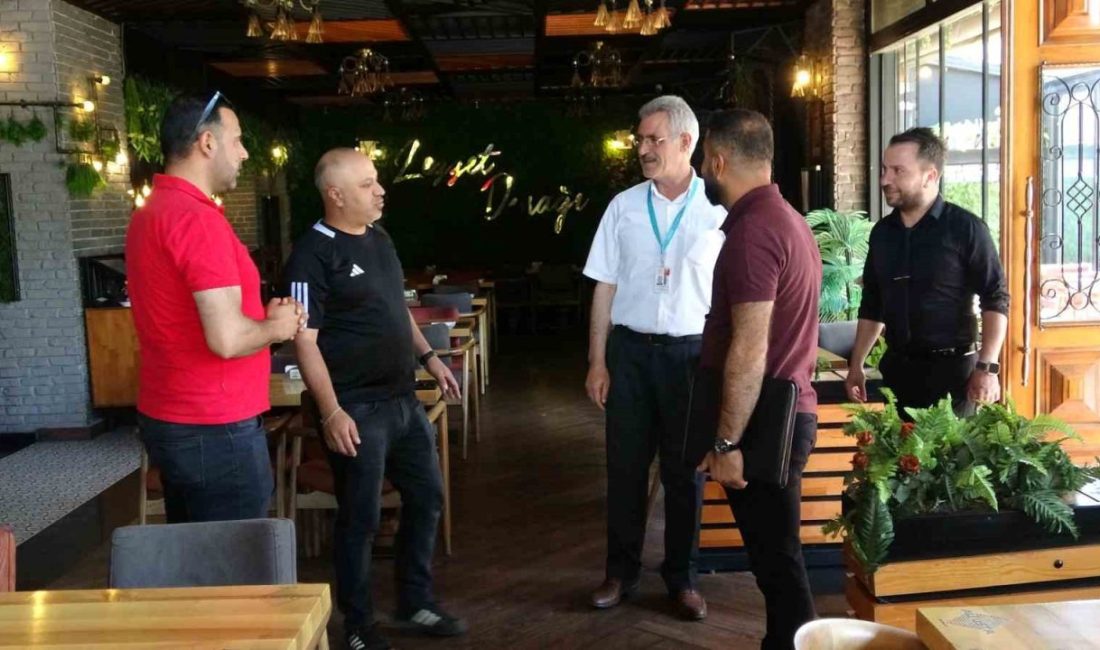 Van’da, Kars ve Hakkari’den gelen ekiplerle kafe ve restoranlarda çapraz
