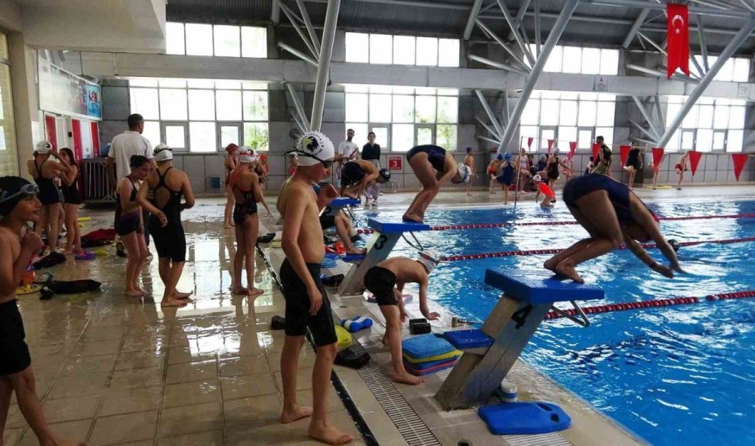 Van’da yüzme havuzuna yoğun ilgi Van’da 2012’den beri hizmet veren olimpik yüzme havuzu, yaz kış