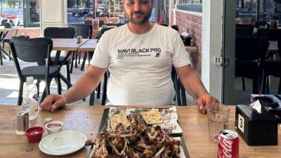 DENİZLİ (İHA) – Denizli’de bir işletmenin düzenlediği yemek yarışmasında, 1