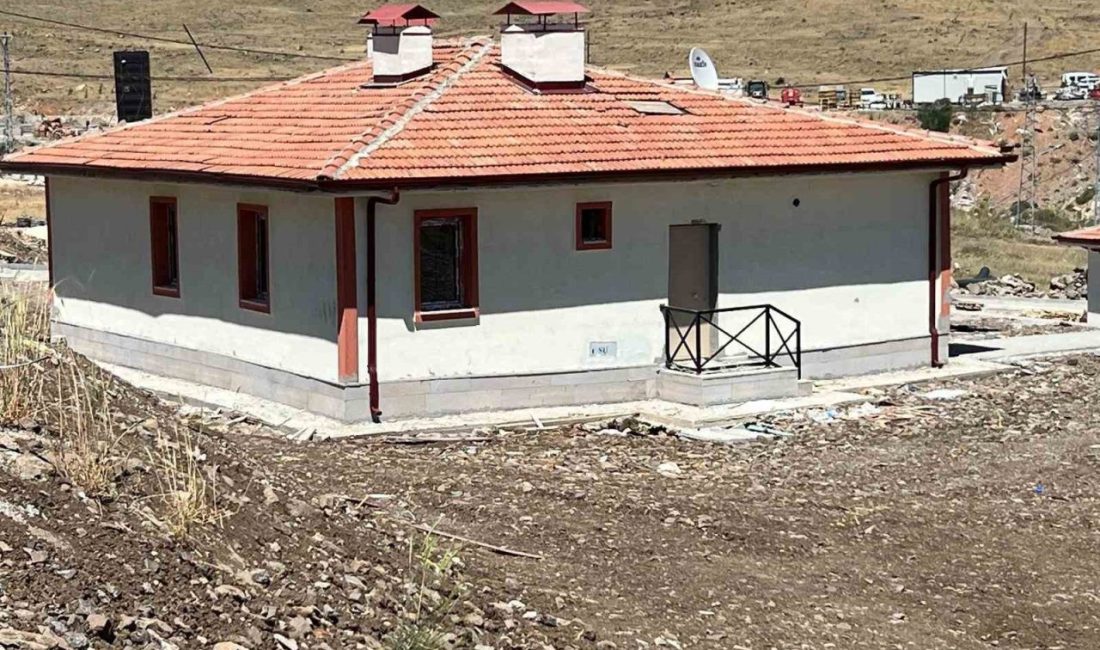 Akçadağ Kozluca’da deprem konutlarında sona doğru Malatya’nın Akçadağ ilçesine bağlı Kozluca Mahallesi’nde, 6 Şubat 2023 depremlerinin