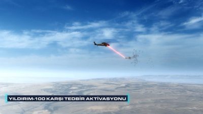 ASELSAN’ın geliştirdiği hava araçlarını gelişmiş füze tehditlerinden koruyacak YILDIRIM-100 Yönlendirilmiş
