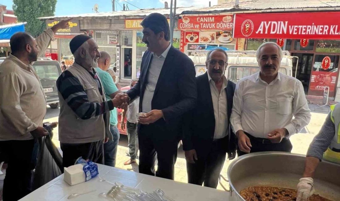 Aşkale’de aşure ikramına yoğun ilgi Aşkale Belediyesi geleneksel hale getirdiği aşure dağıtımını bu yılda Hicri