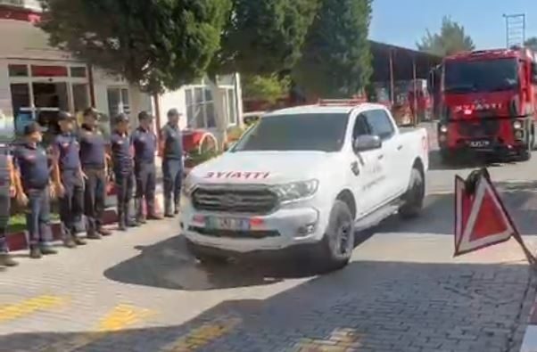 Aydın Büyükşehir Belediyesi İtfaiyesi Uşak yangınına müdahale için yola çıktı Aydın Büyükşehir Belediyesi İtfaiyesi, Uşak’ta başlayan yangına müdahale için yola