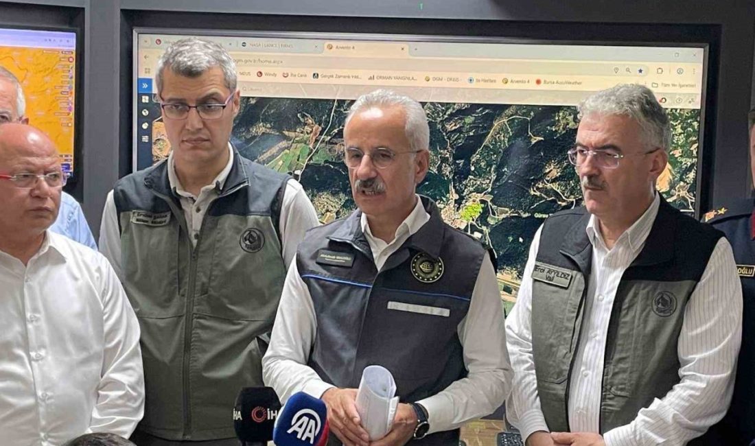 Bakan Uraloğlu: “2 mahallemiz boşaltıldı. Yangından dolayı yaralanan hiç kimse yok” Ulaştırma ve Altyapı Bakanı Abdulkadir Uraloğlu, “Karahıdır ile İğdir köyleri