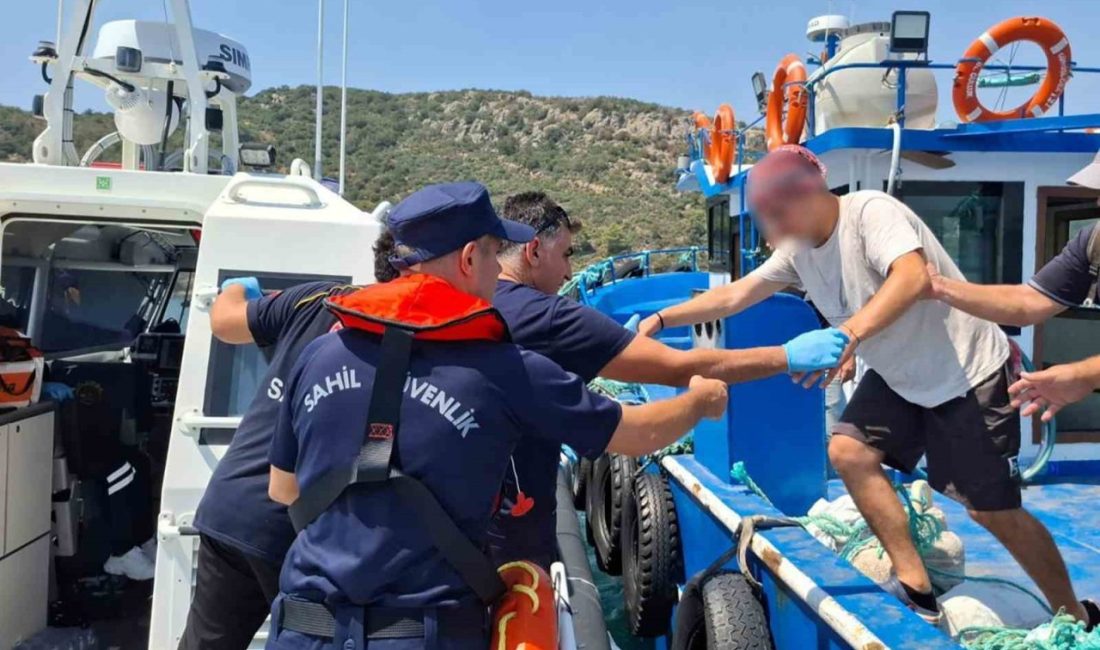 Balıkçı teknesinde rahatsızlanan vatandaşa tıbbi tahliye Muğla’nın Milas ilçesi açıklarında balıkçı teknesinde rahatsızlanan vatandaş Sahil Güvenlik