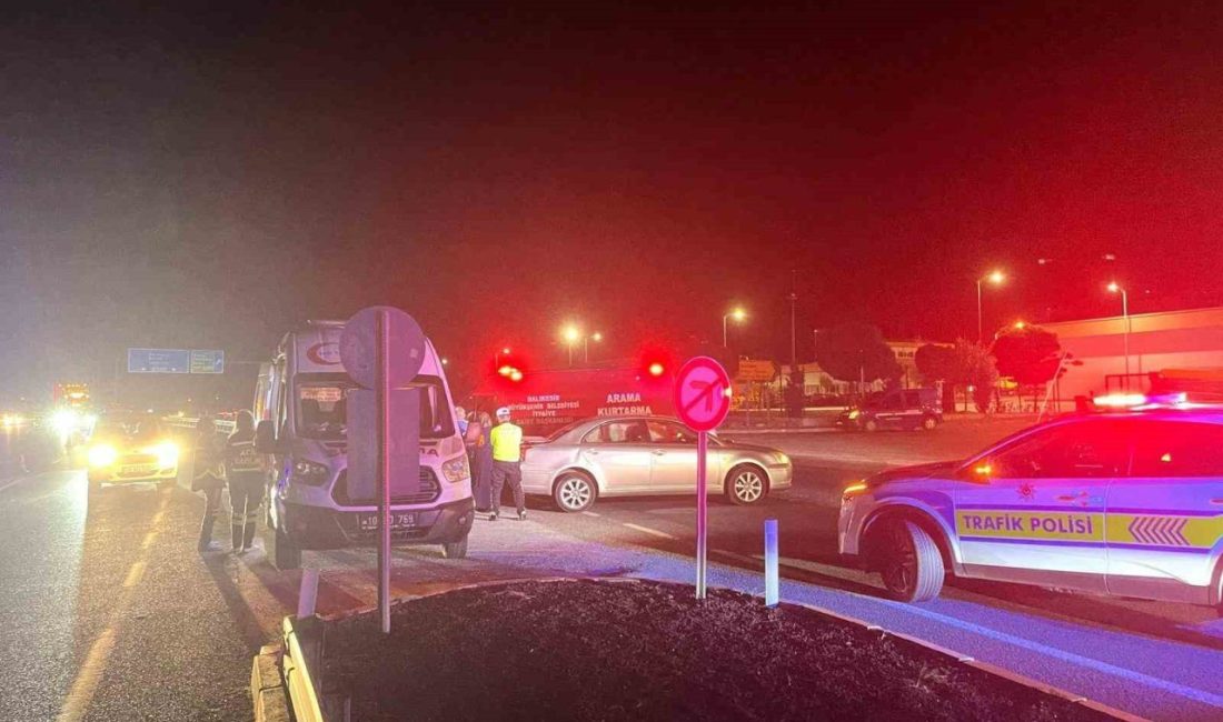 Balıkesir’de çift taralı trafik kazası, 4 yaralı Balıkesir’in İvrindi ilçesinde meydana gelen ve 2 aracın karıştığı çift