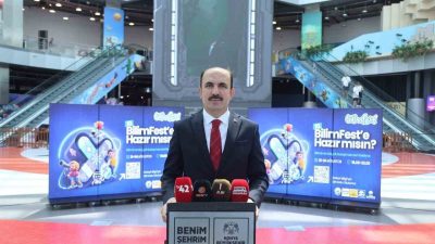 Konya Büyükşehir Belediye Başkanı Uğur İbrahim Altay, Konya Bilim Merkezi’nin