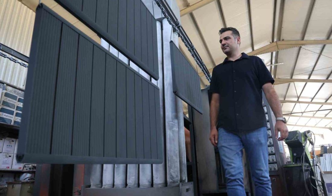 Elazığ’da faaliyet gösteren bir radyatör fabrikası, Amerika, Almanya, İngiltere ve