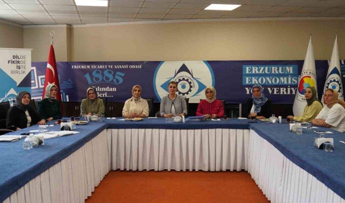 Erzurum Kadın Girişimcileri toplandı TOBB Erzurum Kadın Girişimciler Kurulu Temmuz Ayı İcra Kurulu Toplantısı,