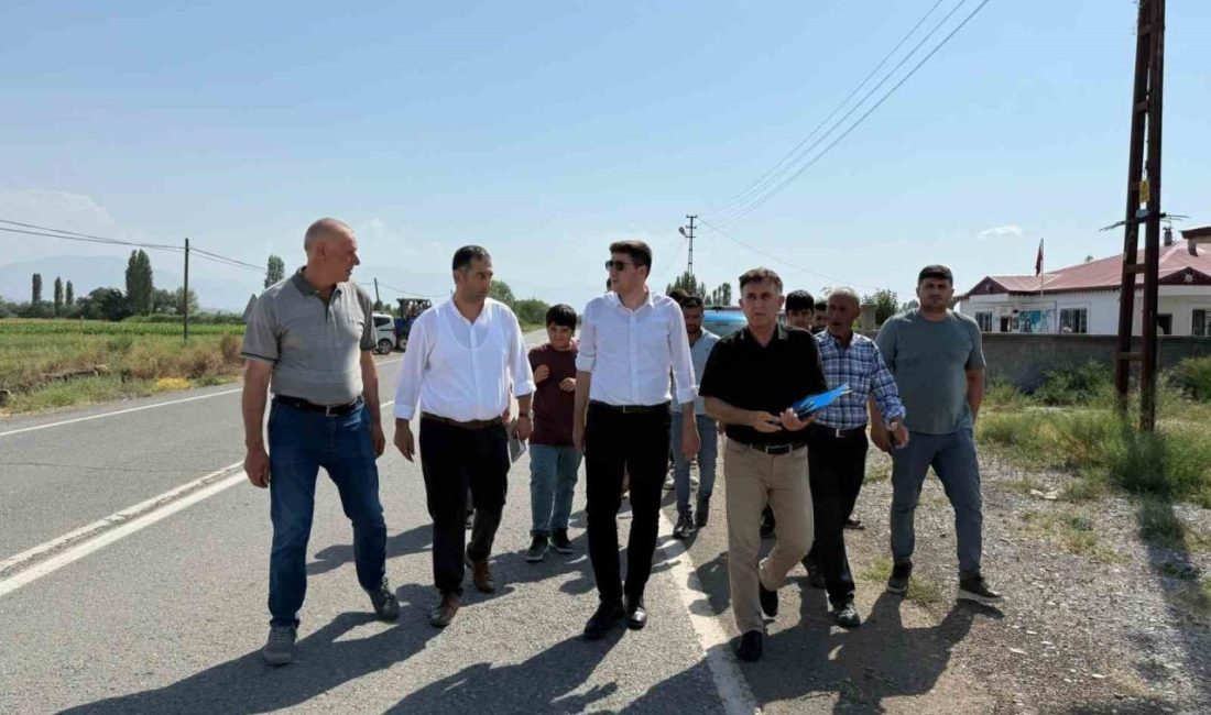 Kaymakam Erdoğan’dan köy ziyareti Iğdır’ın Karakoyunlu İlçesi Kaymakamı Fatih Erdoğan, vatandaşlarla bir araya gelmek