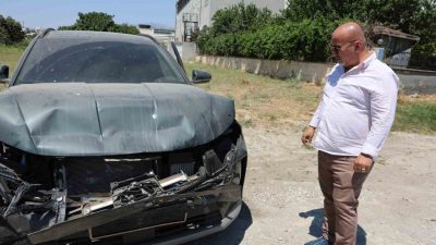 Aydın’da bir şahıs sıfır kilometre aldığı 2024 model Hyundai Tuscon