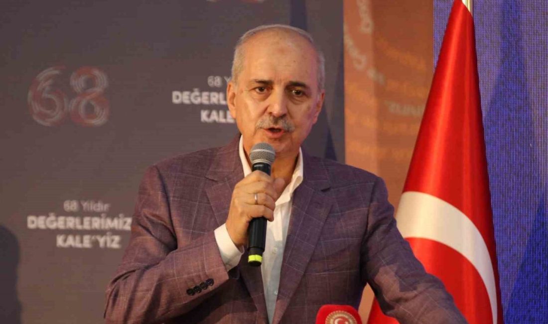 TBMM Başkanı Numan Kurtulmuş: “Ağustos ayının başında Terörüz Türkiye Komisyonu çalışmalarına başlıyor” Çanakkale’de Terörsüz Türkiye sürecine ilişkin konuşan Türkiye Büyük Millet Meclisi