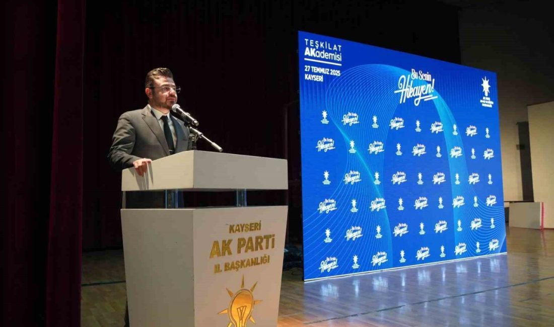 Teşkilat Akademisi Kayseri Eğitim Programı yoğun katılımla gerçekleştirildi AK Parti Genel Merkez AR-GE ve Eğitim Başkanlığı tarafından düzenlenen