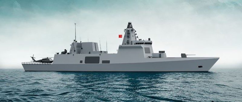 Deniz platformları, MİLGEM, MİLDEN projesi ve TF-2000 Hava Savunma Harbi
