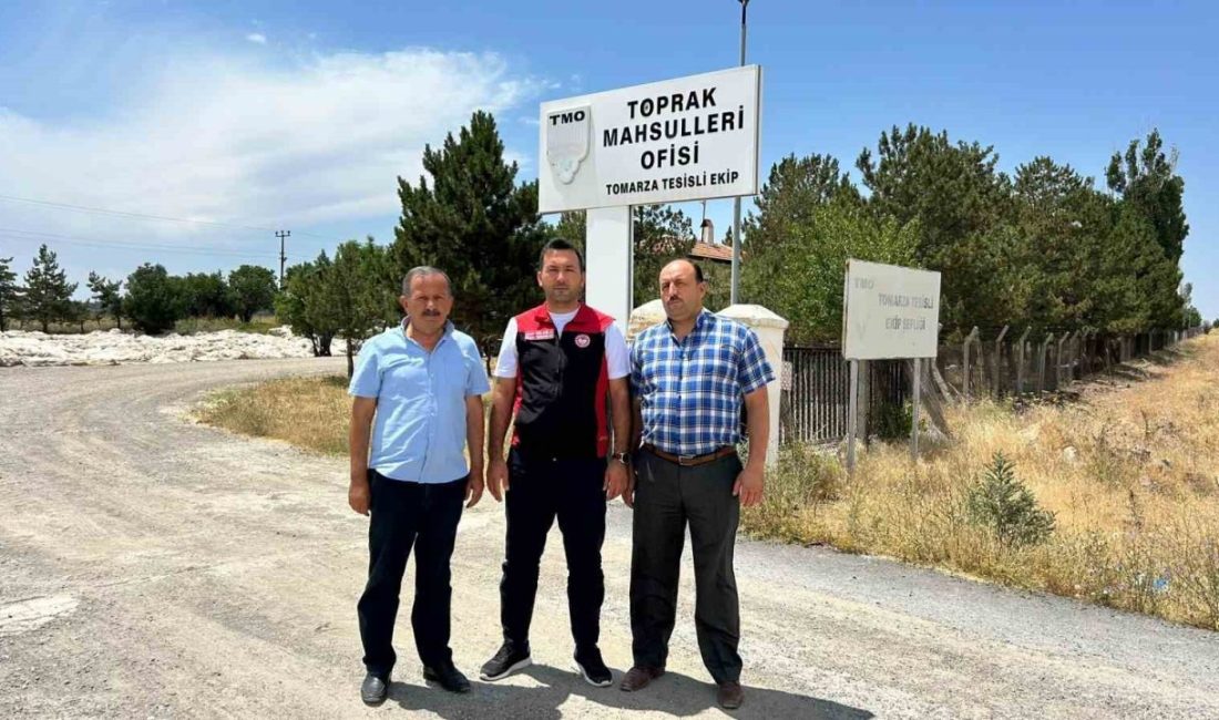 Tomarza’da Toprak Mahsulleri Ofisi hububat alımına başladı Kayseri’nin Tomarza da 2025 yılı hububat hasadının başlaması ile birlikte