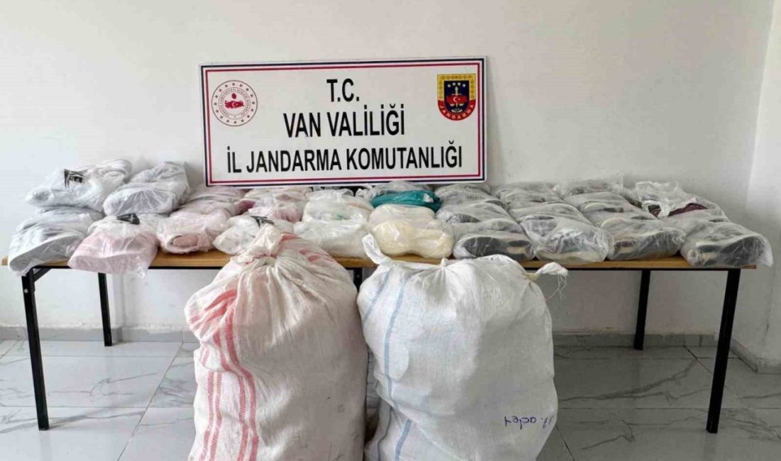 Van’da kaçak operasyonları Van’da jandarma ekipleri tarafından yapılan 1 haftalık çalışma çerçevesinde 28
