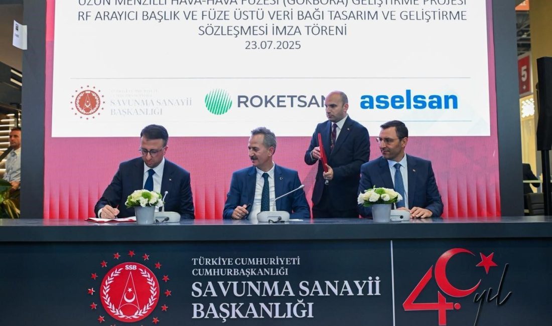 Yerli meteor füzesi geliyor Savunma Sanayii Başkanlığı, ASELSAN ve ROKETSAN, gök vatanın güvenliği için