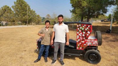 Osmaniye’nin Kadirli ilçesinde yaşayan 13 yaşındaki Barış Tepegöz, abisinin de