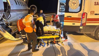 Ağrı’da meydana gelen trafik kazasında ağır yaralanan 12 yaşındaki çocuk,