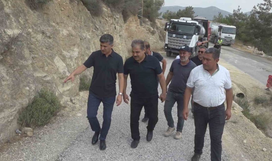 Akdenizli üreticilerin yol çilesi sona eriyor Mersin’in merkez ilçe Akdeniz Belediyesi, kırsal mahallelerde yaşayan vatandaşların ve