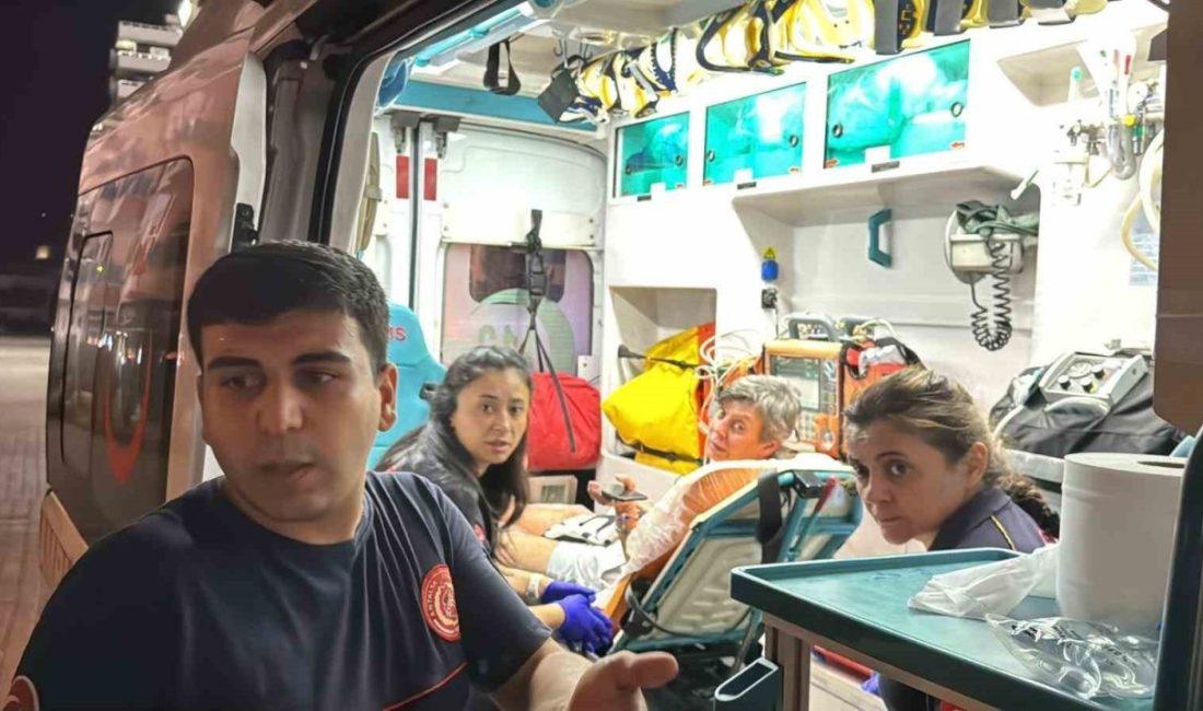 Antalya’nın Alanya ilçesinde 5 katlı bir apartmanın ikinci katında prizden