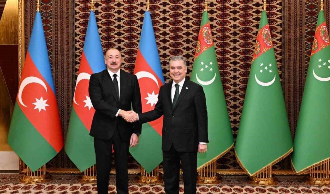 Azerbaycan Cumhurbaşkanı İlham Aliyev, Türkmenistan milli lideri ve Halk Maslahatı