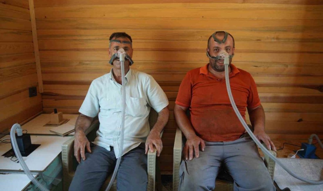 Gaziantep’te girişimci arıcılar tarafından kurulan merkezde, bazı rahatsızlıklarda tedaviyi olumlu