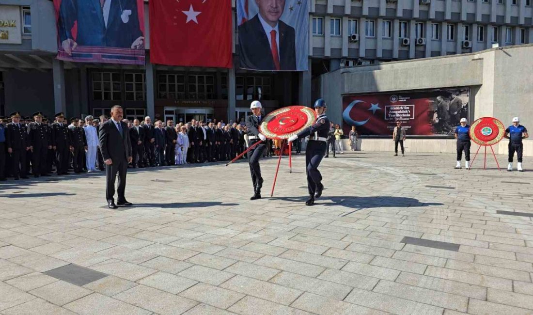 ZONGULDAK (İHA) – Gazi Mustafa Kemal Atatürk’ün Zonguldak’a gelişinin 94.