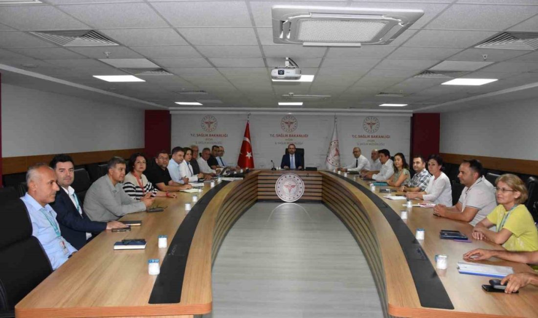 Aydın Şehir Hastanesi’nin taşınma süreci kapsamında yürütülen planlama çalışmalarına ilişkin