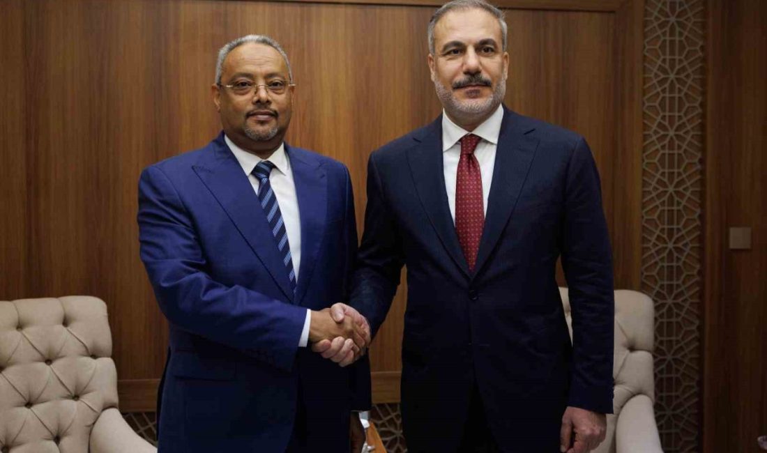 Bakan Fidan, Cibuti Dışişleri Bakanı Omar ile görüştü Dışişleri Bakanı Hakan Fidan, Cibuti Dışişleri Bakanı Abdoulkader Houssein Omar