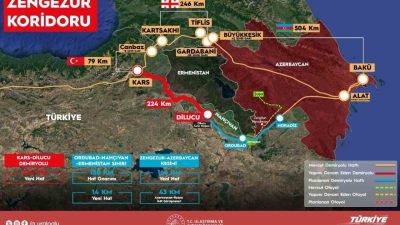 Ulaştırma ve Altyapı Bakanı Abdulkadir Uraloğlu, Kars-Iğdır-Aralık-Dilucu Demiryolu Hattı’nın temelinin