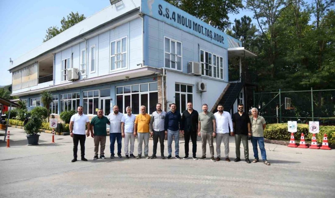 Başiskele Belediye Başkanı M. Yasin Özlü, ilçedeki şoförlerin istek ve