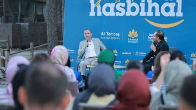 Sultanbeyli Belediye Başkanı Ali Tombaş, “Gençlerle Hasbihal” programı kapsamında yaklaşık
