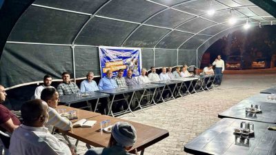 Malatya’nın Akçadağ Belediye Başkanı Hasan Ulutaş, Doğu Mahallesi’ni ziyaret ederek