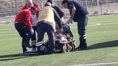 Malatya’nın Darende ilçesinde beyin kanaması geçiren hasta, ambulans helikopterle Malatya’ya