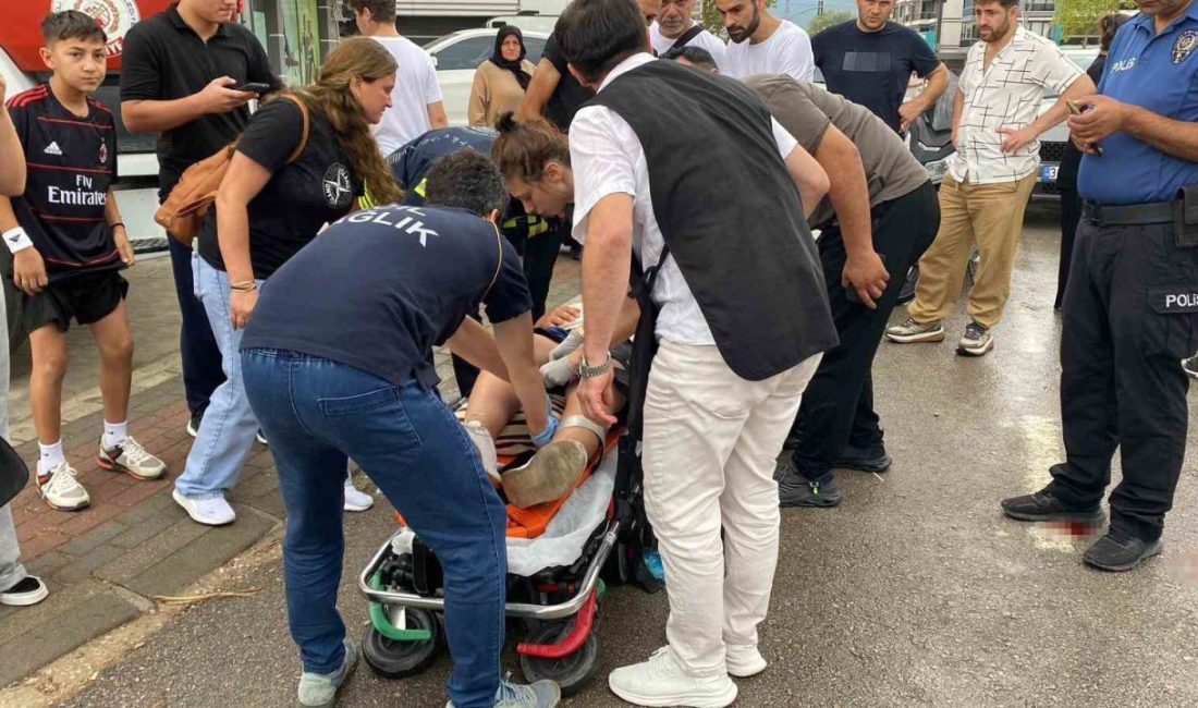 Bisikletten düşen çocuğun bacağına direksiyon saplandı Kocaeli’nin Kartepe ilçesinde bisikletinden düşerek bacağına direksiyon saplanan çocuğun imdadına