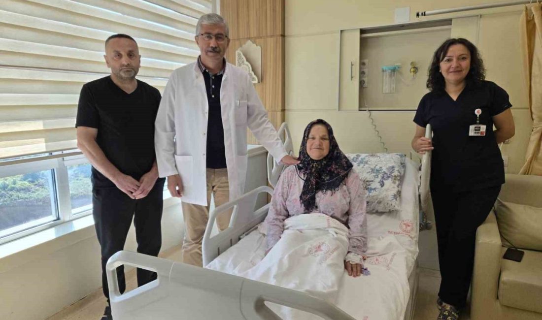 Boyun fıtığı sandı, omuriliğinde tümör çıktı: Ameliyatı başarıyla gerçekleştirildi Ordu’nun Ünye ilçesinde, 67 yaşındaki Nuran Güler, boyun fıtığı şikayetiyle
