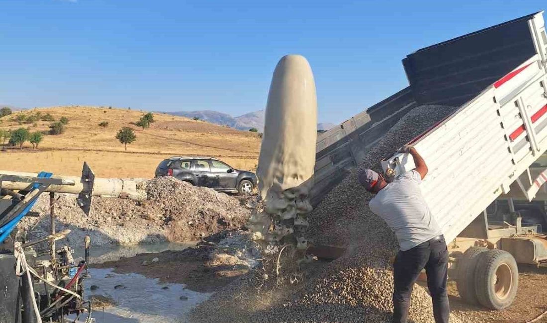 Afyonkarahisar’ın Şuhut ilçesine bağlı Bozan köyünde İl Özel İdaresi tarafından