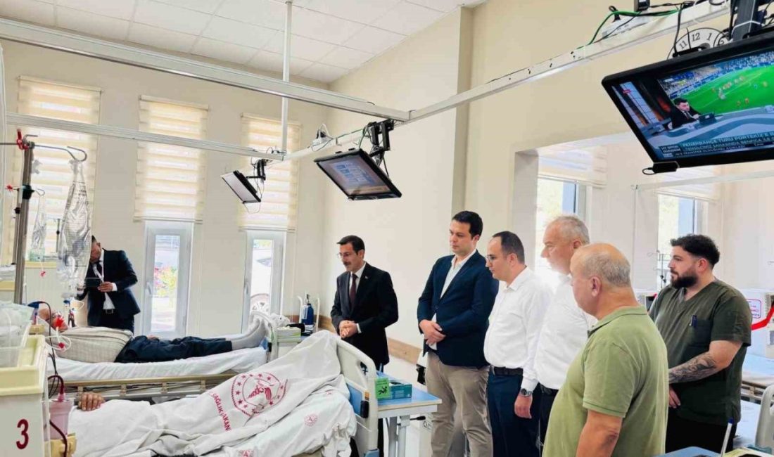 Aydın’ın Bozdoğan ilçesinde hayırsever vatandaşların katkılarıyla hazırlanan diyaliz ve diş