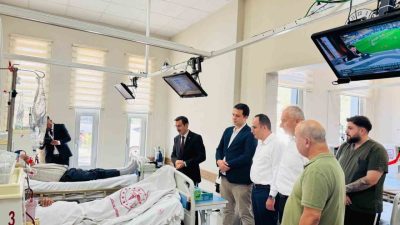 Aydın’ın Bozdoğan ilçesinde hayırsever vatandaşların katkılarıyla hazırlanan diyaliz ve diş