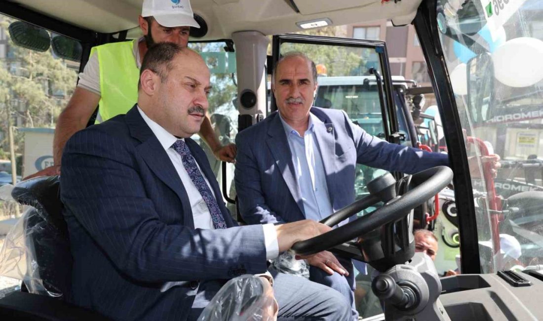 Şanlıurfa Büyükşehir Belediyesi, altyapı hizmetlerinde kullanılmak üzere Şanlıurfa Su ve