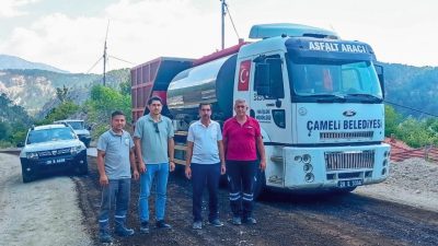 Çameli Belediyesi, ilçenin ulaşım ağını güçlendirmek amacıyla üst yapı yenileme